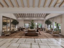 Lobby sitting area