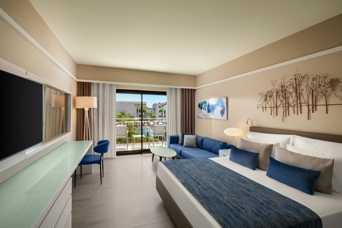 Adults Only Standard Double Room, Partial Sea View