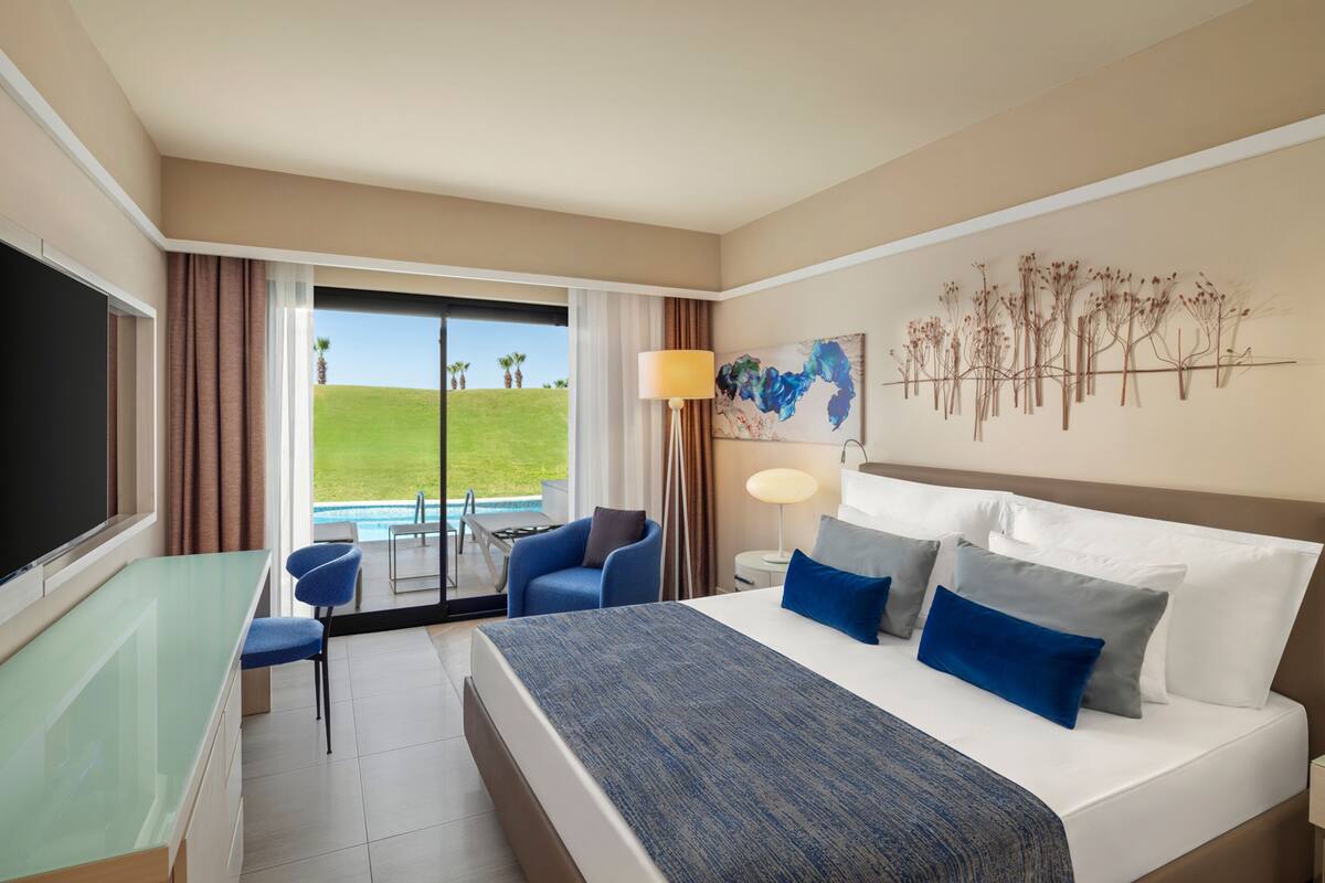 Chambre Familiale (Superior, swim-up) | Articles gratuits dans le mini-bar, coffres-forts dans les chambres