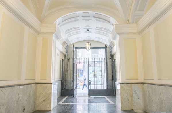 Entrada de la propiedad