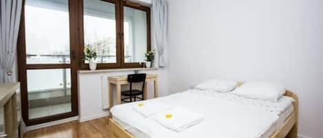Desk, iron/ironing board