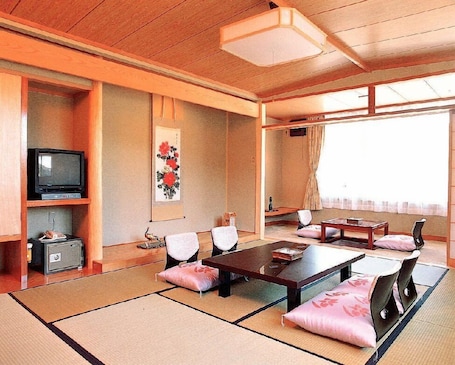 Área de sala de estar. Yuttari No Sato Inaka
