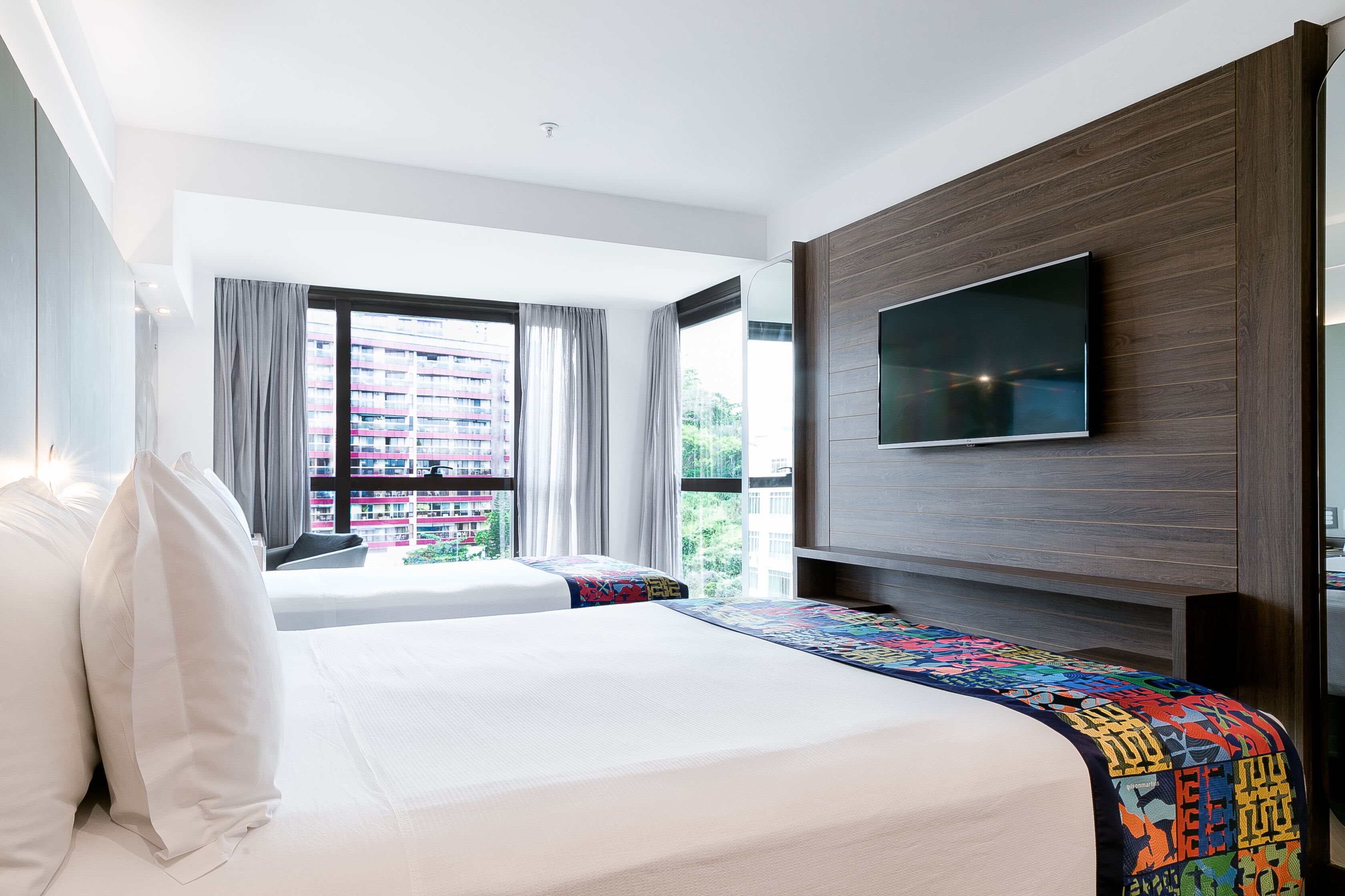 deluxe triple room | view from room