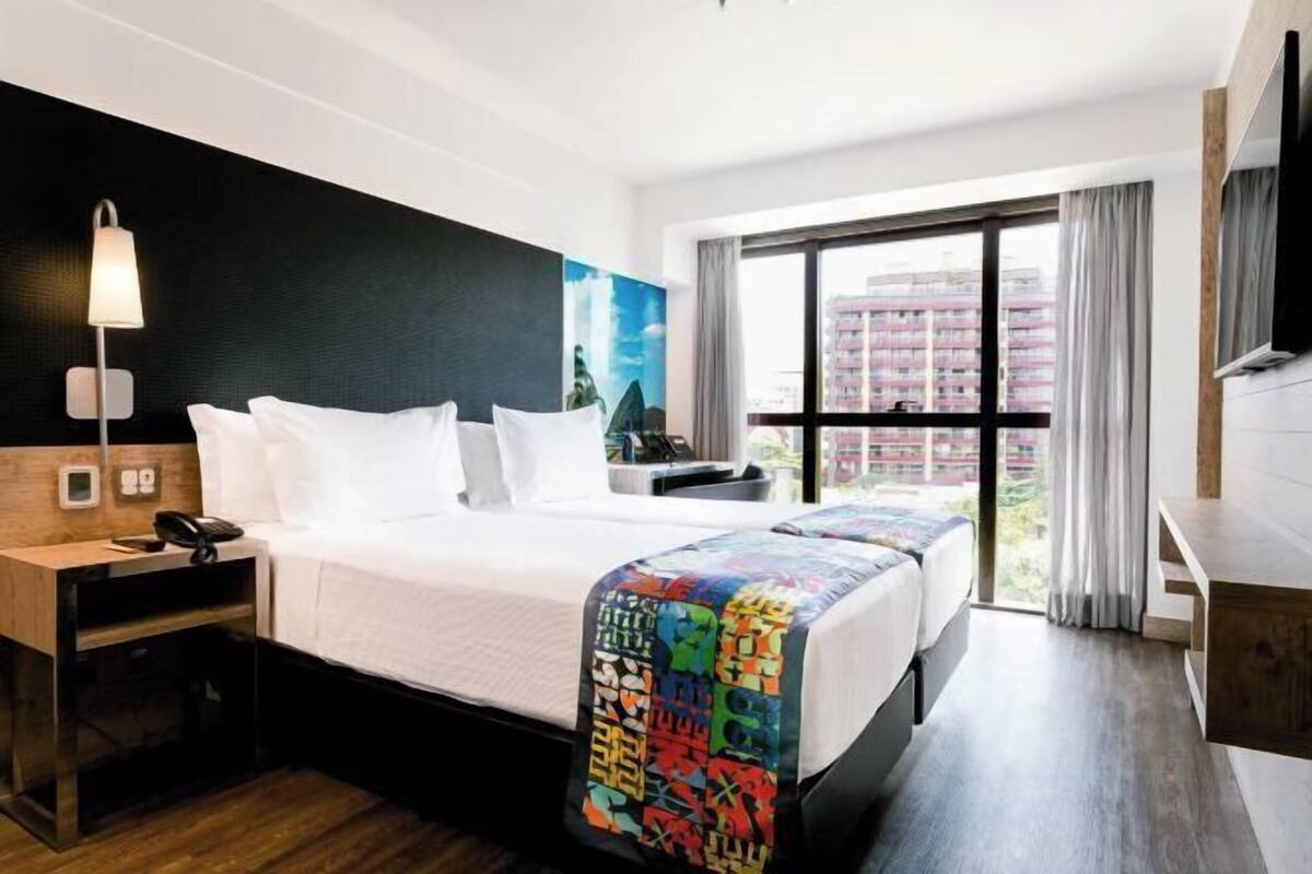 Minibar, in-room safe, desk, blackout curtains