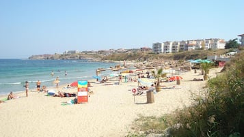 Accommodatie ligt op het strand