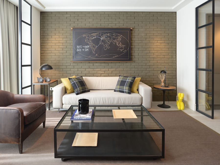 1 habitación y ropa de cama de alta calidad