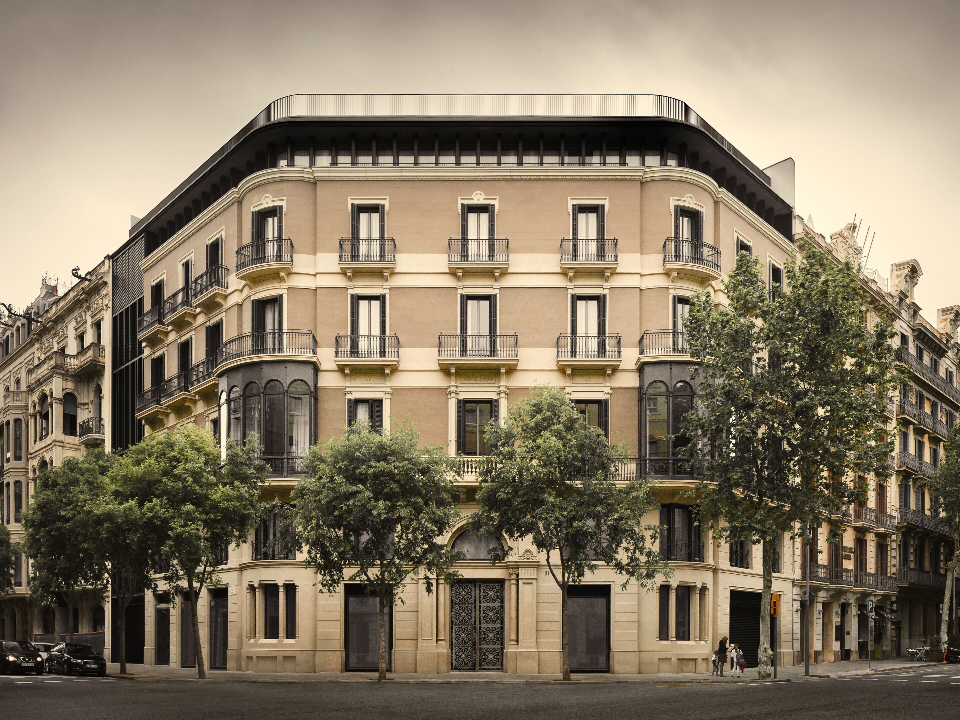 ด้านหน้าที่พัก