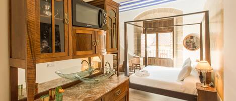 Studio Suite Junior, dapur kecil | Dapur kecil pribadi