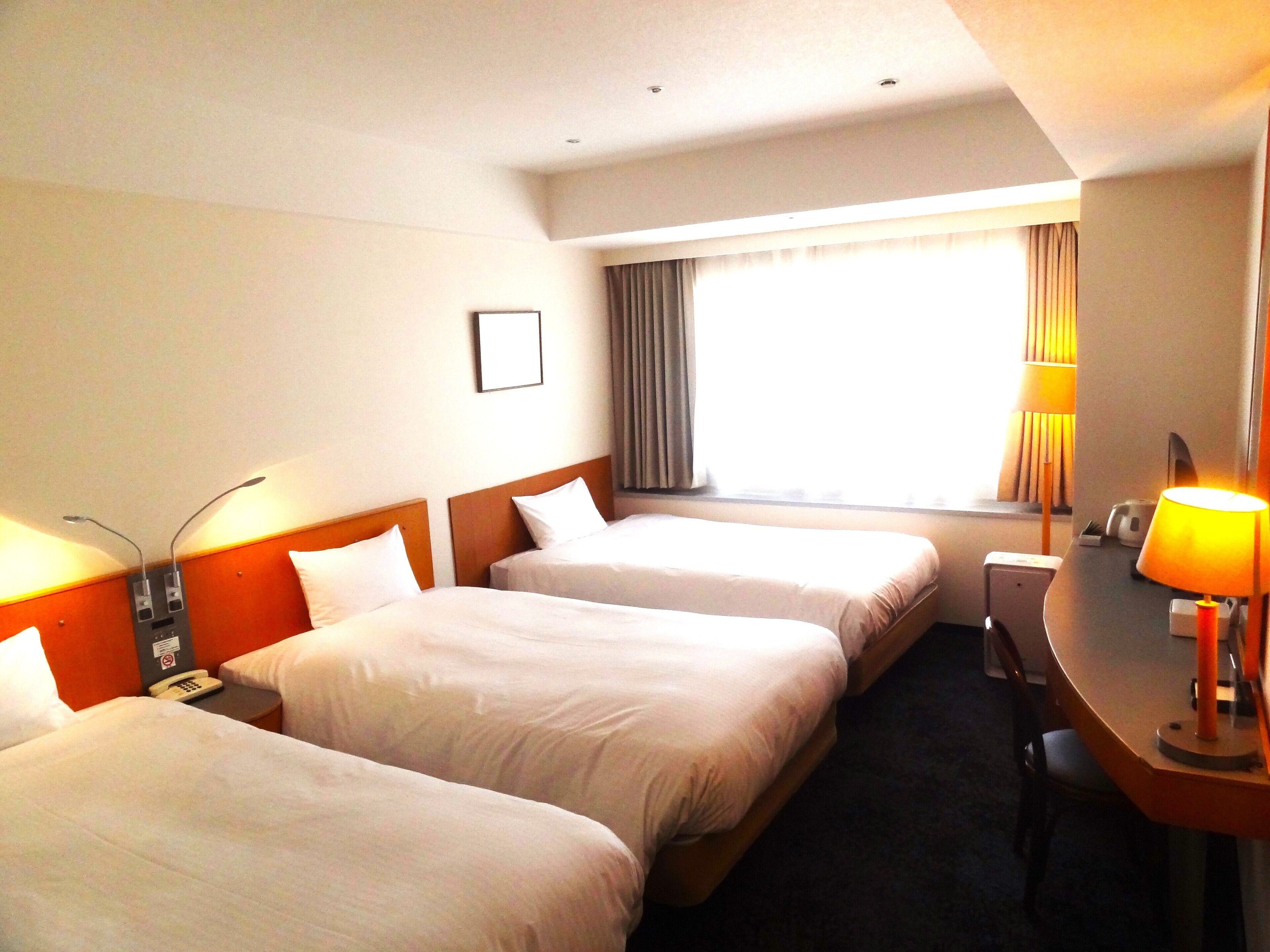 Large Triple Room, Non Smoking  | Desk, blackout curtains, iron/ironing board, free WiFi