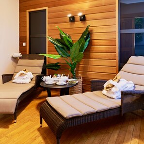 Sauna, bain à remous, hammam, hammam, soins corporels