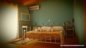 Deluxe-huoneisto, 3 makuuhuonetta | Tallelokero huoneessa, kannettavalle tietokoneelle sopiva työtila