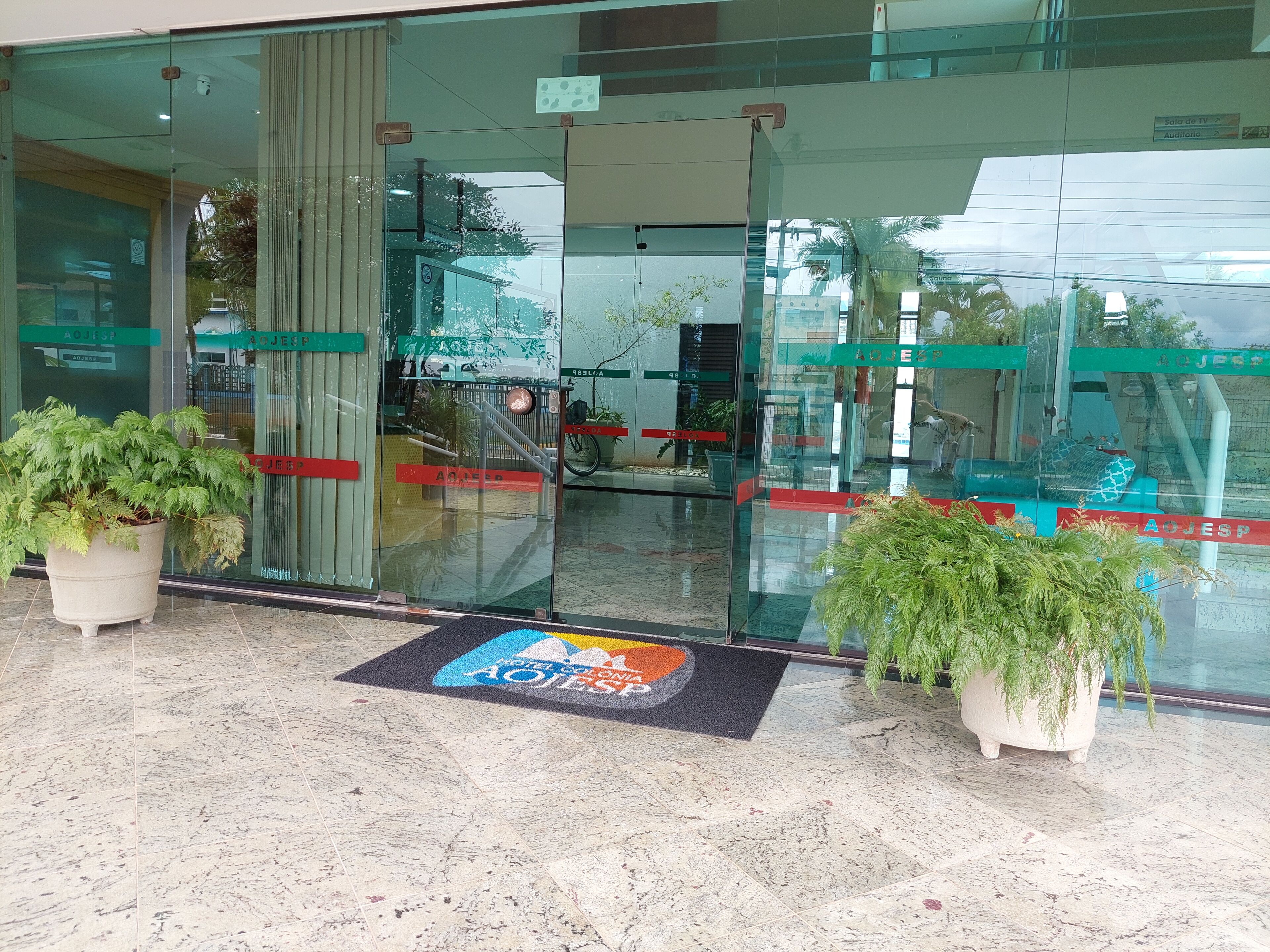 Entrada da propriedade