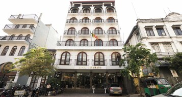 Fachada de la propiedad