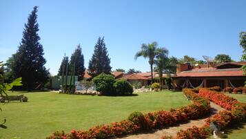 Blick von der Unterkunft