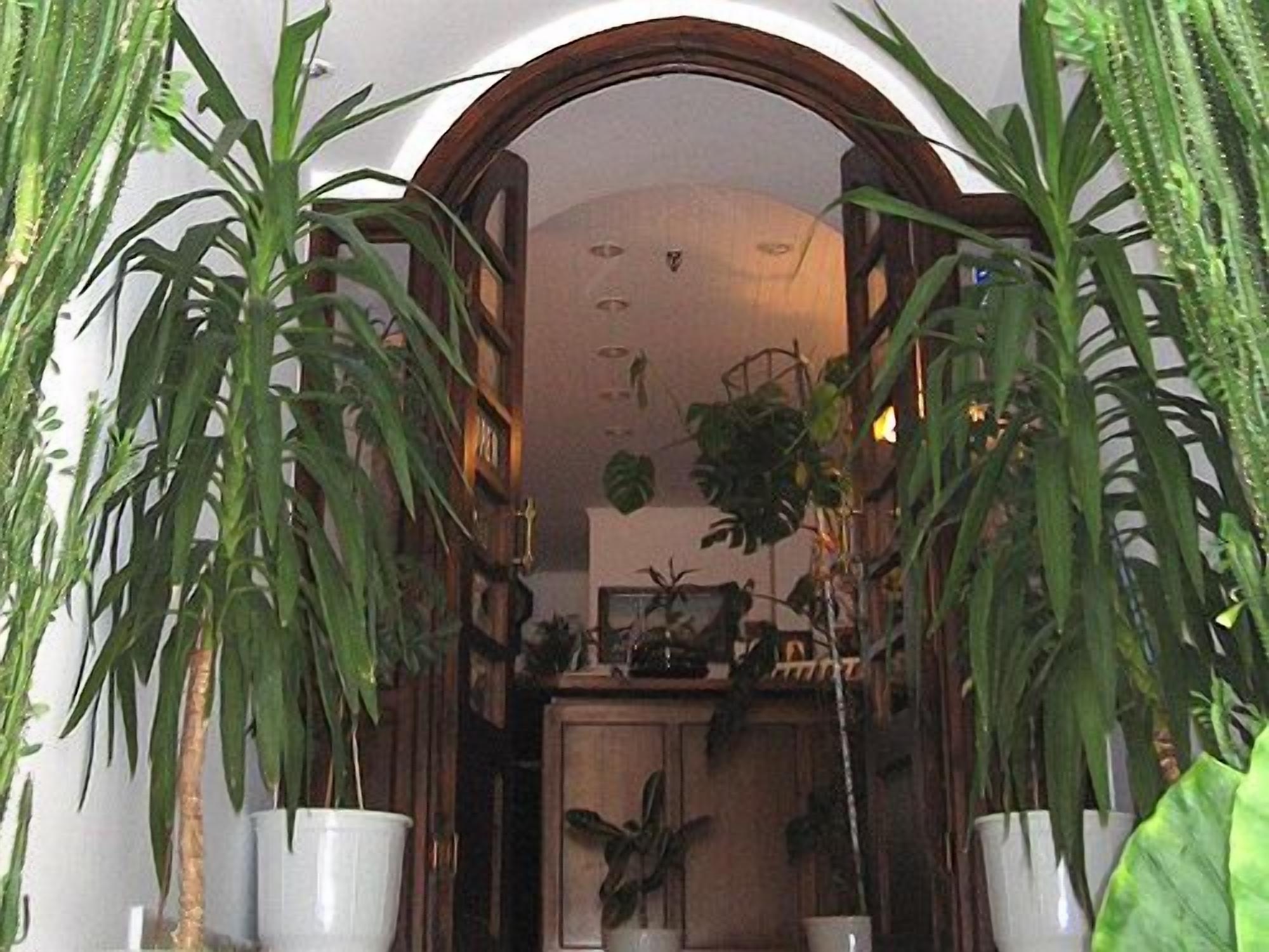 Entrada de la propiedad