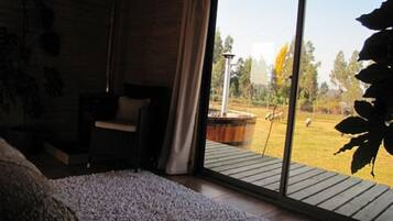 Standard-Doppelzimmer, 1 Doppelbett, eigenes Bad | Ausblick vom Zimmer