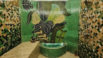 Baño turco/hammam, tratamientos corporales, masajes de tejido profundo