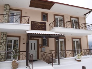 Entrada de la propiedad