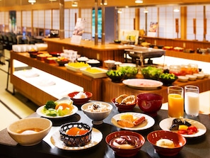 Daily Japanese breakfast for a fee - Shousuke no Yado Takinoyu (Aizuwakamatsu)