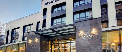 Fassade der Unterkunft