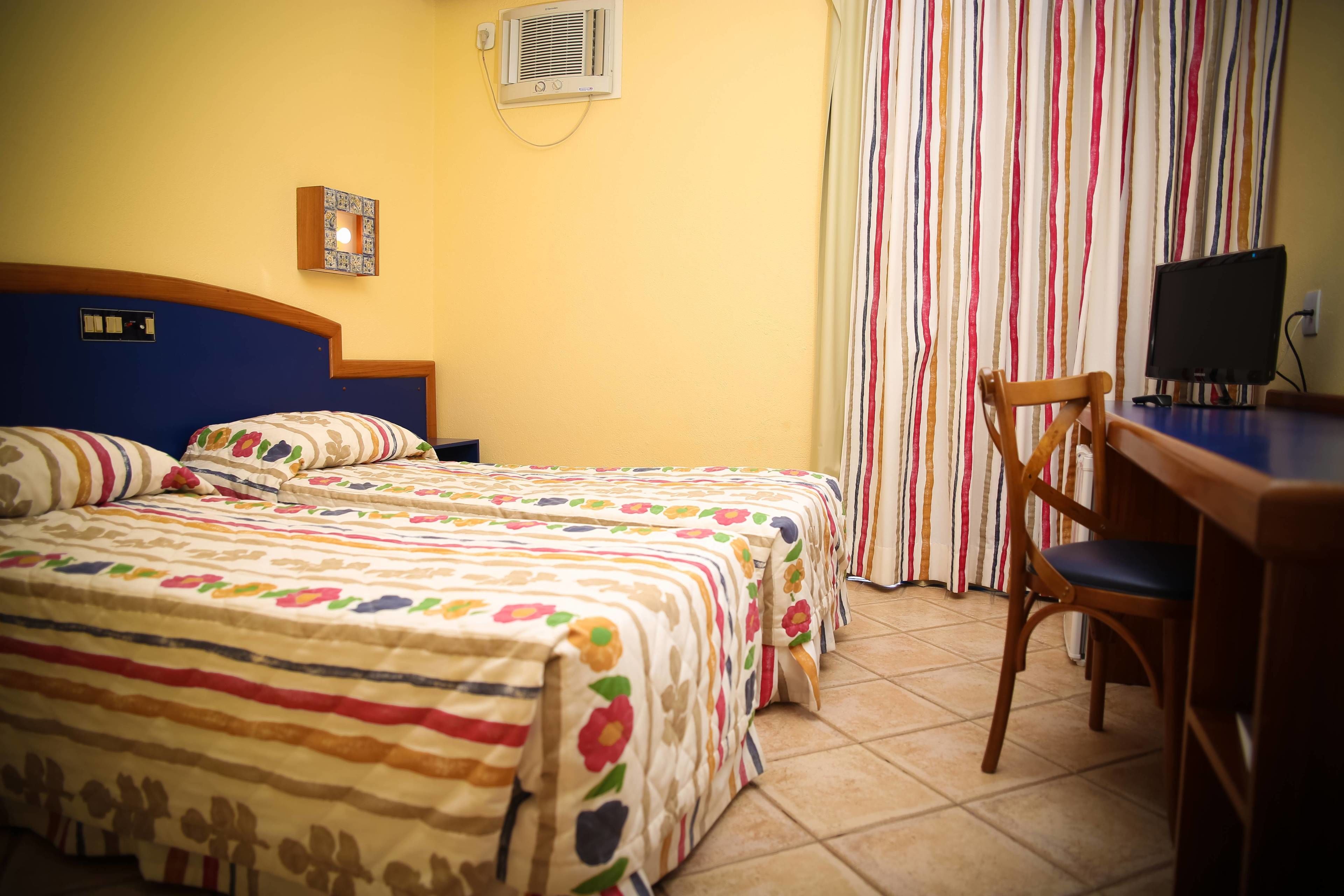 double room | minibar, in-room safe, desk, blackout curtains