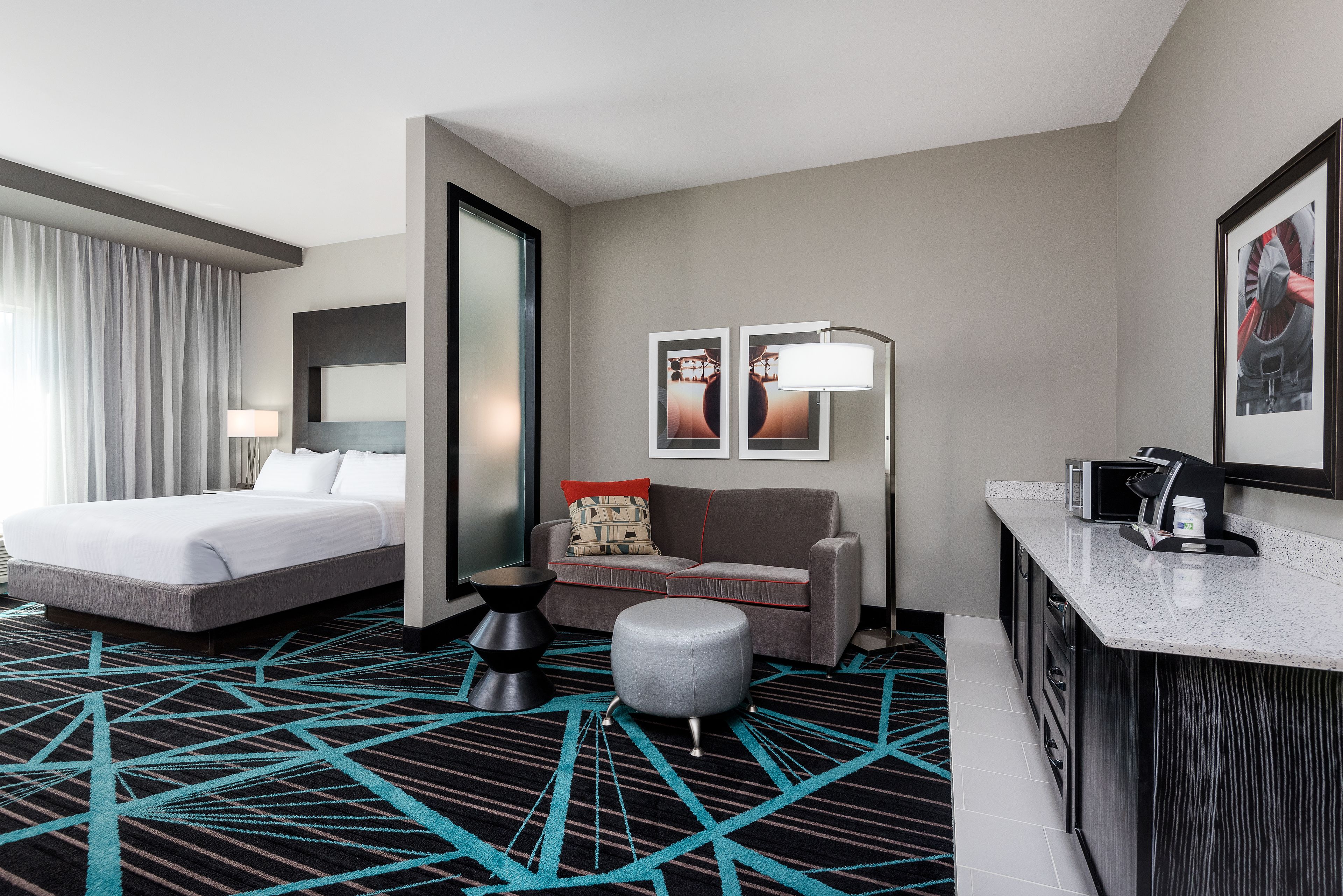 In-room safe, desk, laptop workspace, iron/ironing board