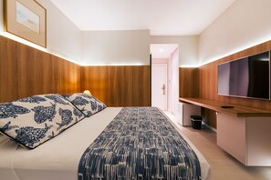 Apartamento Standard | Frigobar, cortinas blackout, Wi-Fi de cortesia