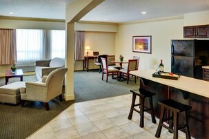 Flat-screen TV, pay movies