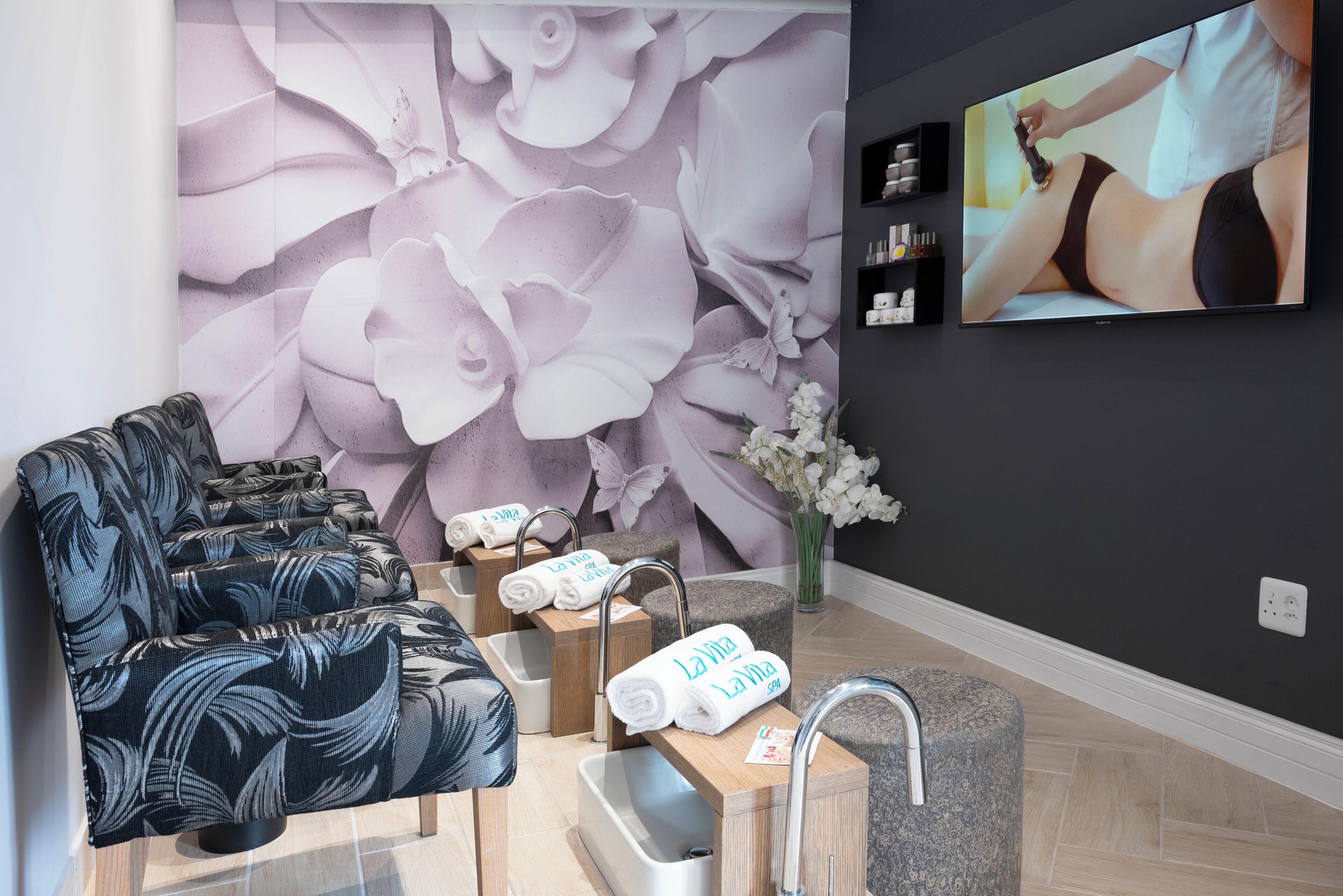 Salas de tratamiento para parejas, sauna y baño de vapor 