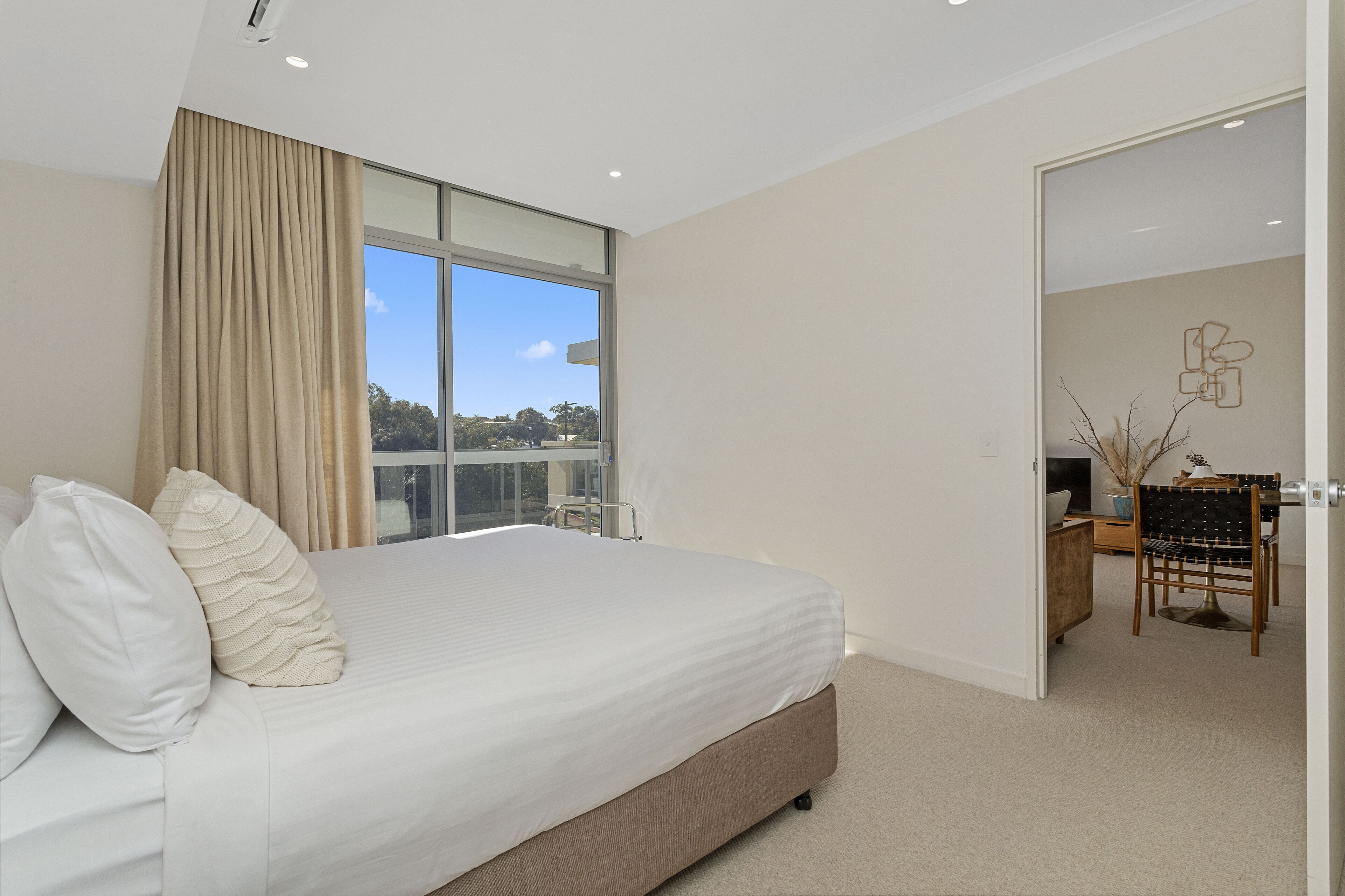 1 bedroom apartment | 1 bedroom, premium bedding, soundproofing, iron/ironing board