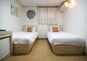 Twin Room (101) | Free WiFi - Hotel FA (Seoul)