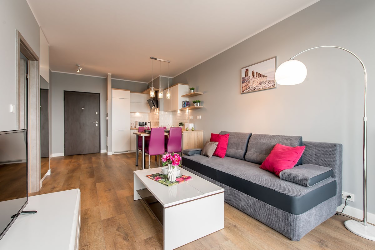 Apartment, 1 Bedroom (at 12b Ordona) | Living area | TV
