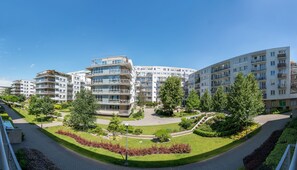 Lägenhet - 2 sovrum (at 16 Zawiszy) | Strykjärn/strykbräda, extrasängar och gratis wi-fi