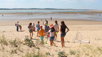 Uitzicht op strand/zee