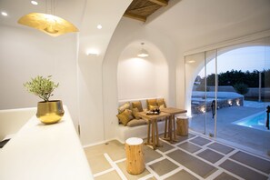 Lobby sitting area