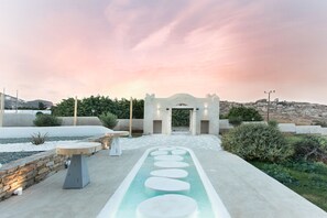 Front of property - evening/night