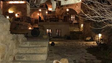 Front of property – evening/night