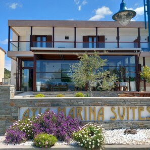 Façade de l’hébergement