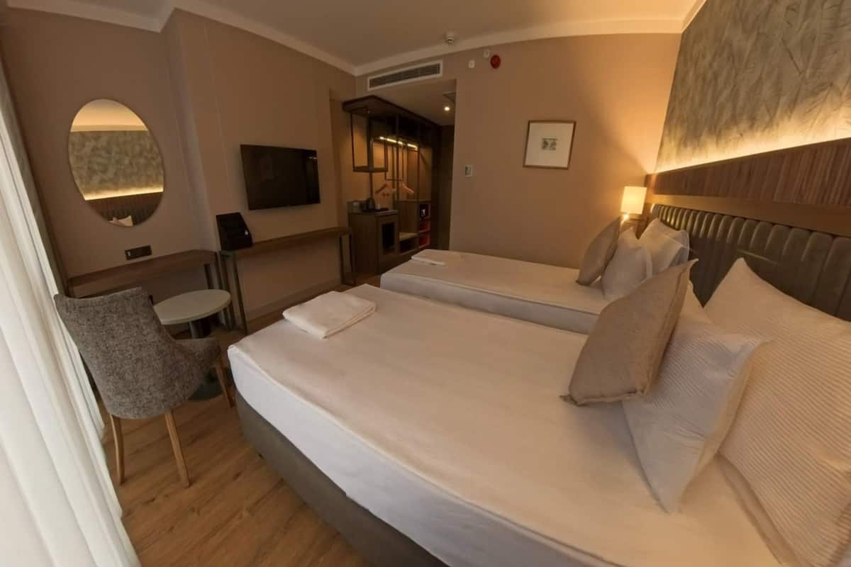 Room, 2 Single Beds, Accessible | Minibar, in-room safe, desk, soundproofing