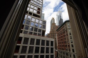 Blick von der Unterkunft