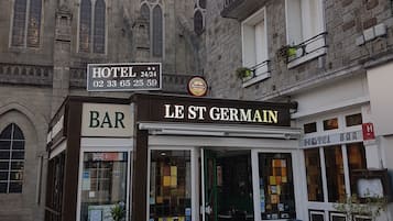 Façade de l’hébergement