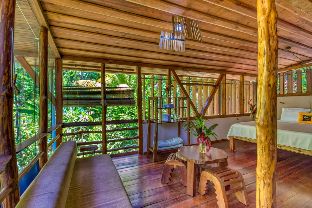 Bamboo Cabin | Premium bedding, in-room safe, individually decorated