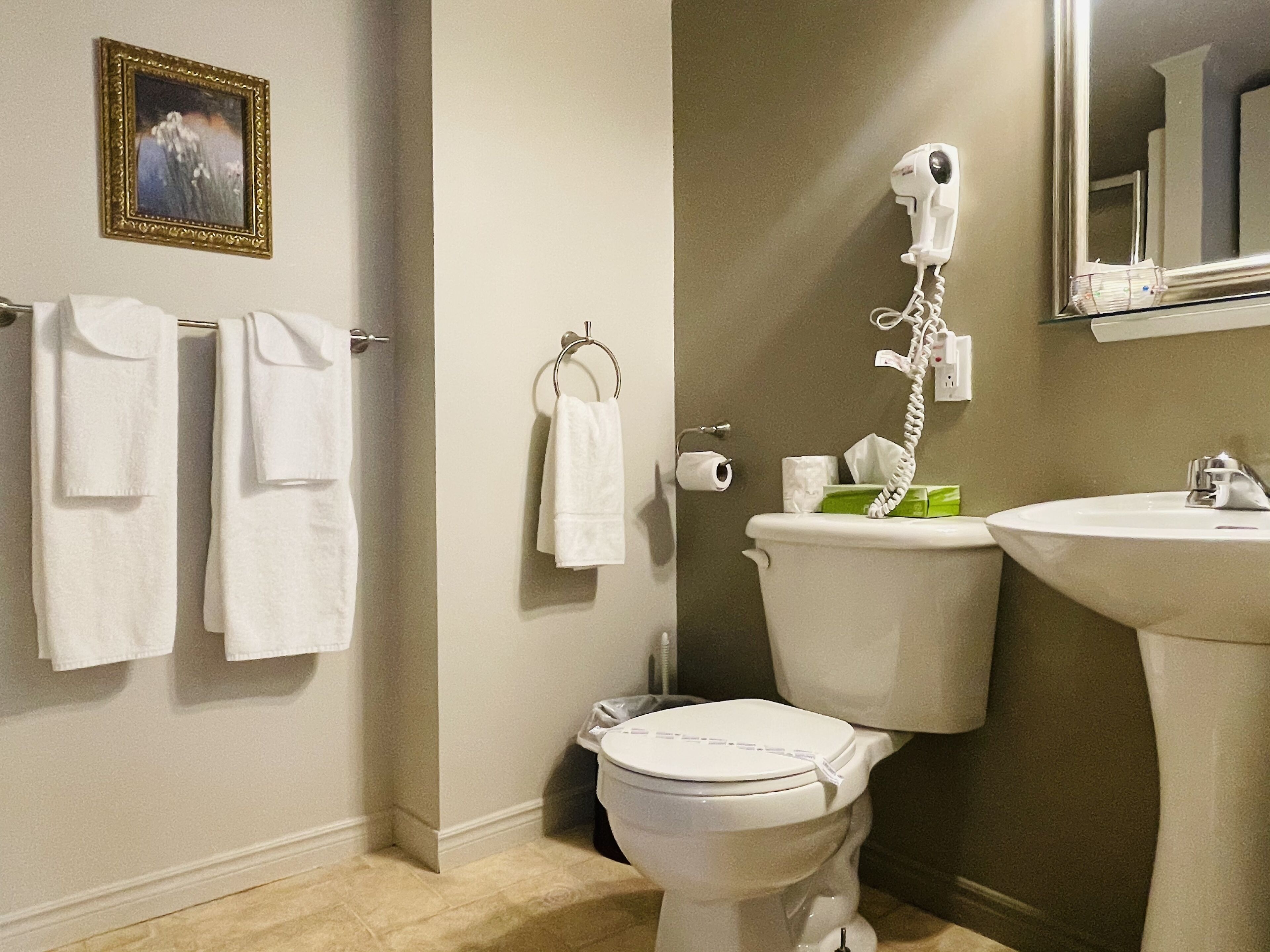 standard room, 2 double beds (plus) | bathroom | shower, free toiletries, hair dryer