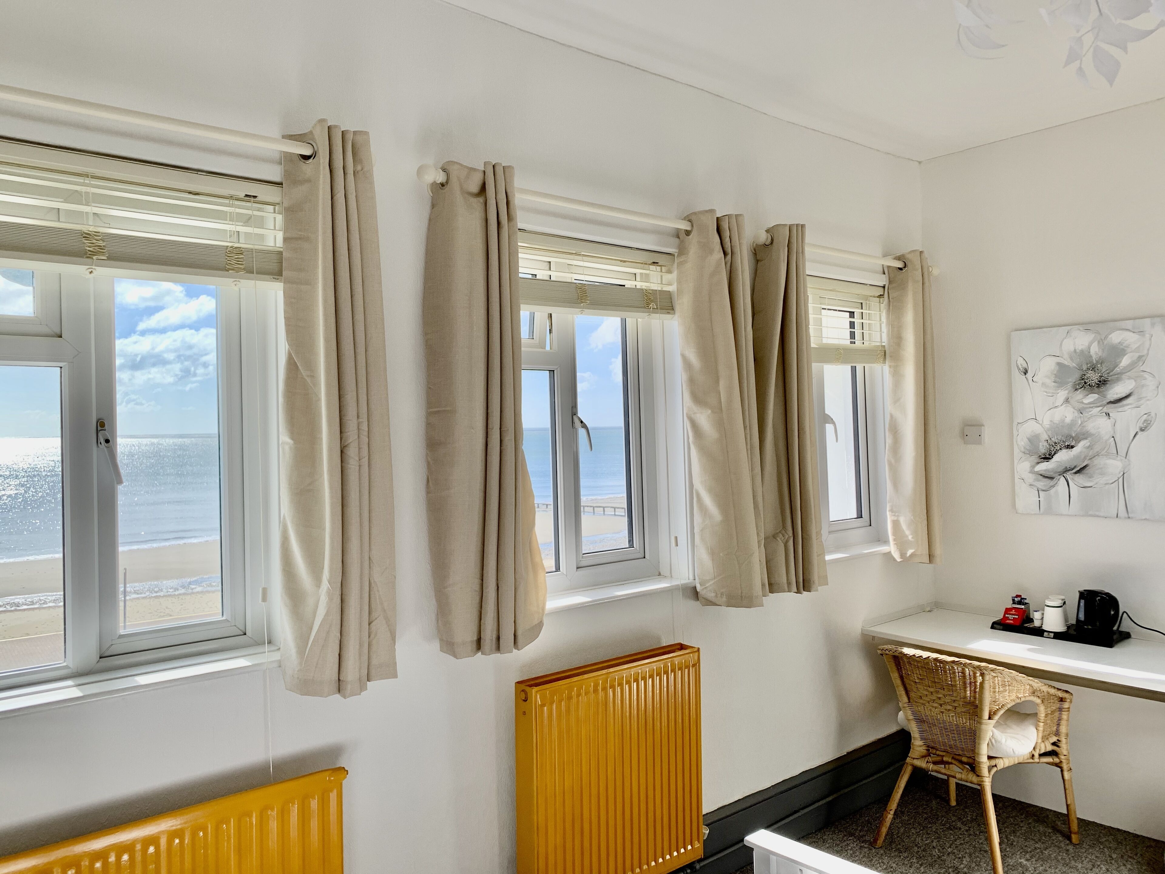Classic Double Room, Sea View (Room 9) | Iron/ironing board, free cribs/infant beds, free WiFi, bed sheets
