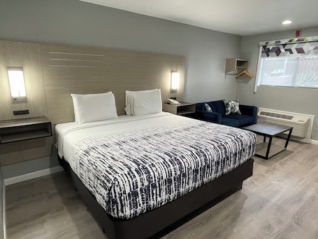 1 habitación, colchones con pillow-top, escritorio y cortinas blackout