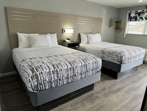 1 bedroom, pillow-top beds, desk, blackout curtains