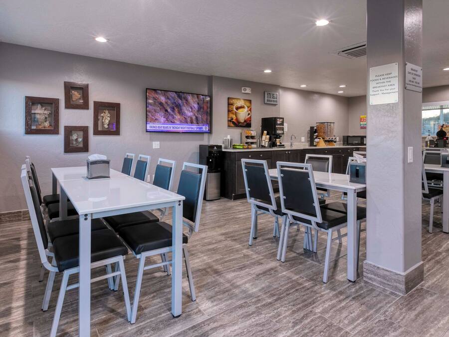 Café da manhã continental grátis todos os dias