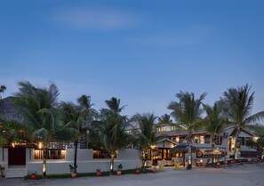 Voorkant van accommodatie