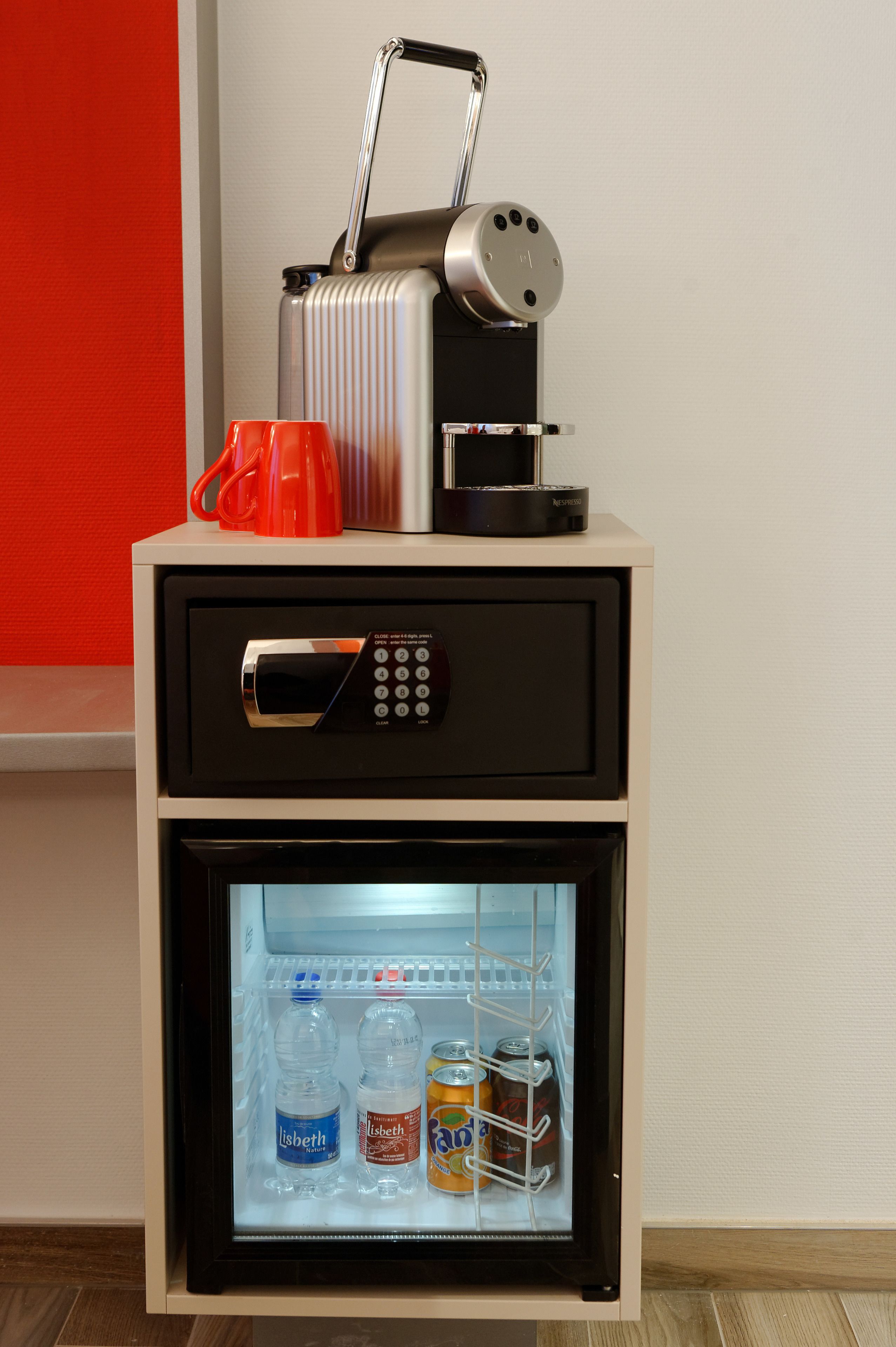 free minibar items, in-room safe, soundproofing, iron/ironing board