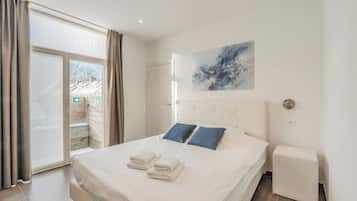 1 chambre, literie hypoallergénique, minibar